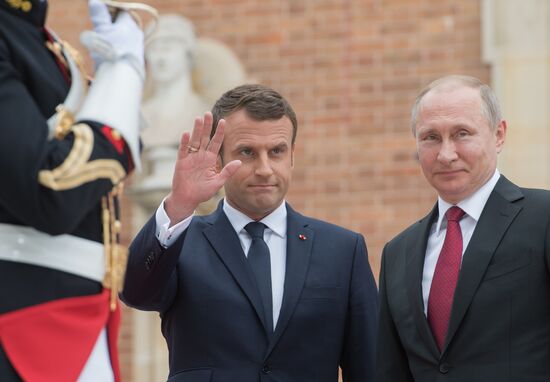 Russian President Vladimir Putin's visit to Paris