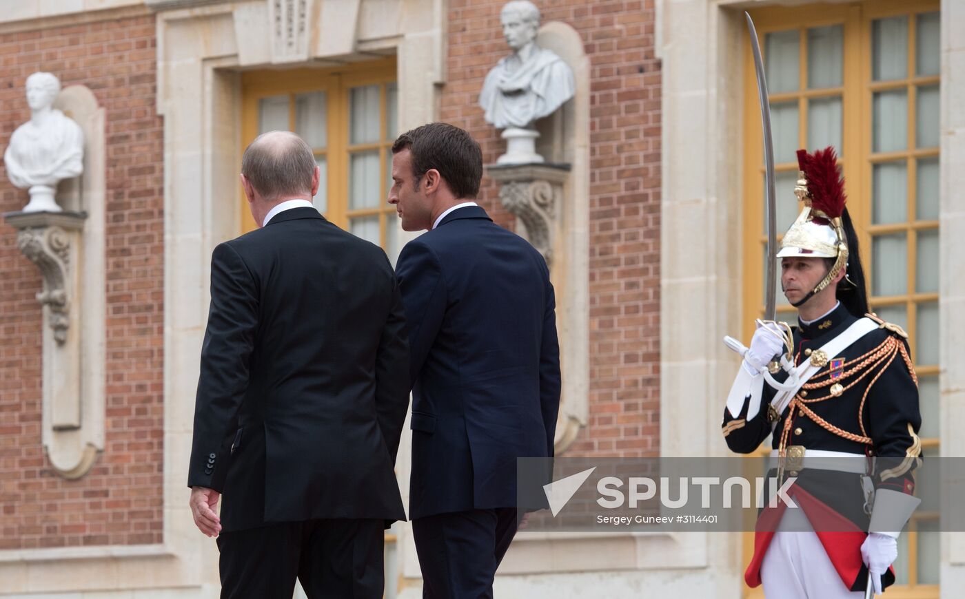 Russian President Vladimir Putin's visit to Paris