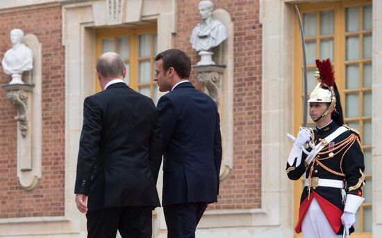 Russian President Vladimir Putin's visit to Paris