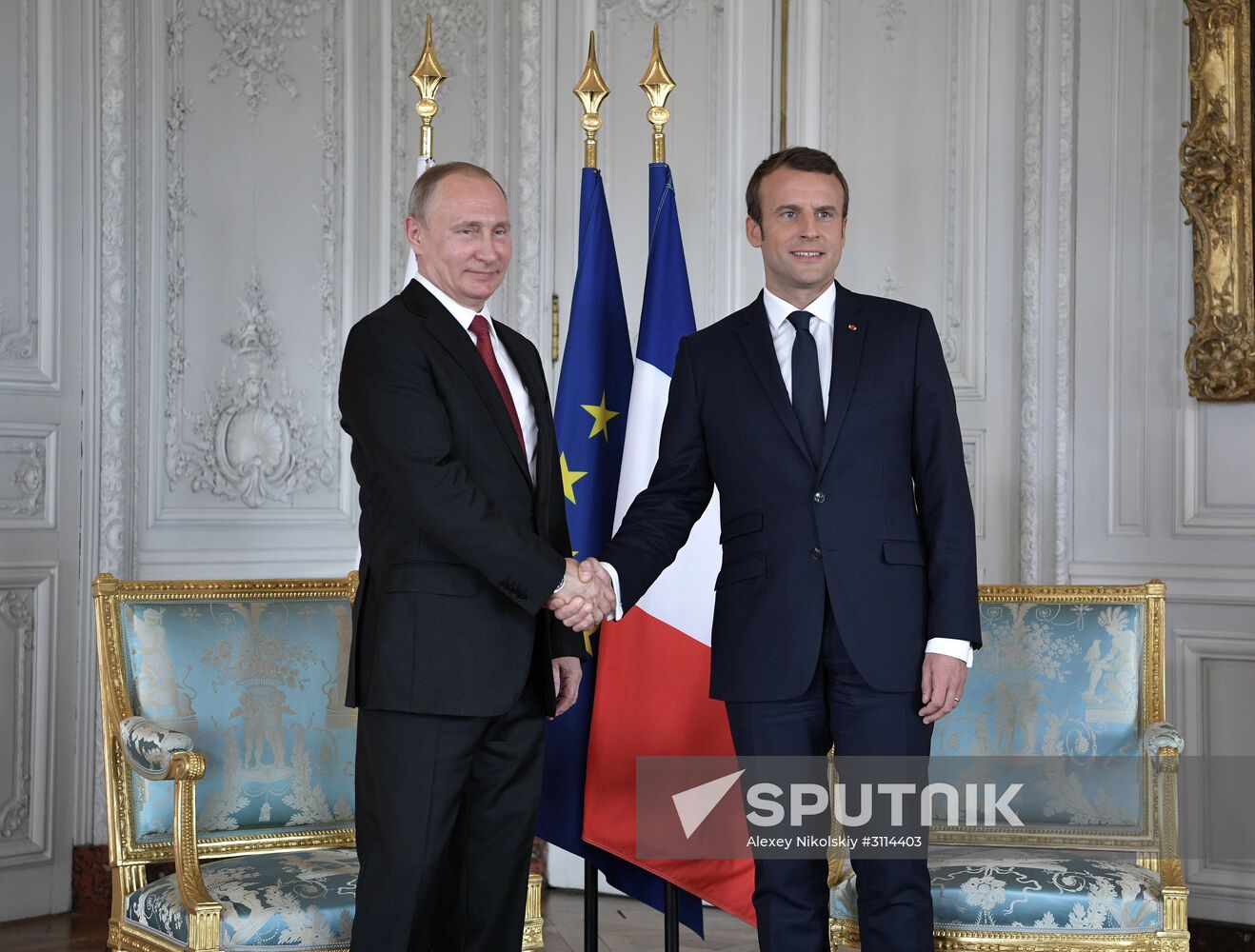 Russian President Vladimir Putin's visit to Paris