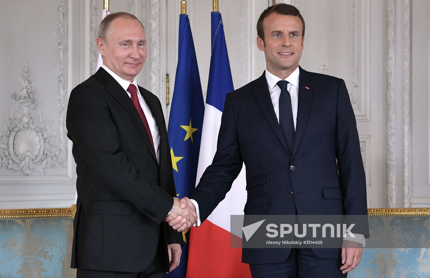 Russian President Vladimir Putin's visit to Paris