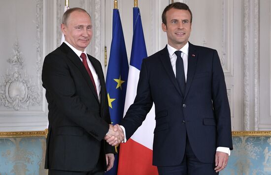 Russian President Vladimir Putin's visit to Paris