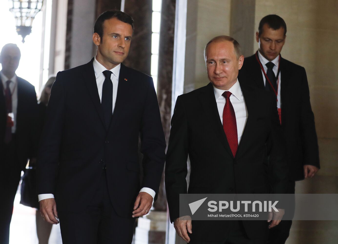 Russian President Vladimir Putin's visit to Paris