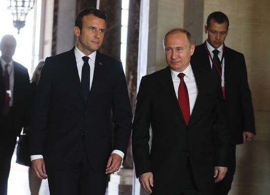 Russian President Vladimir Putin's visit to Paris