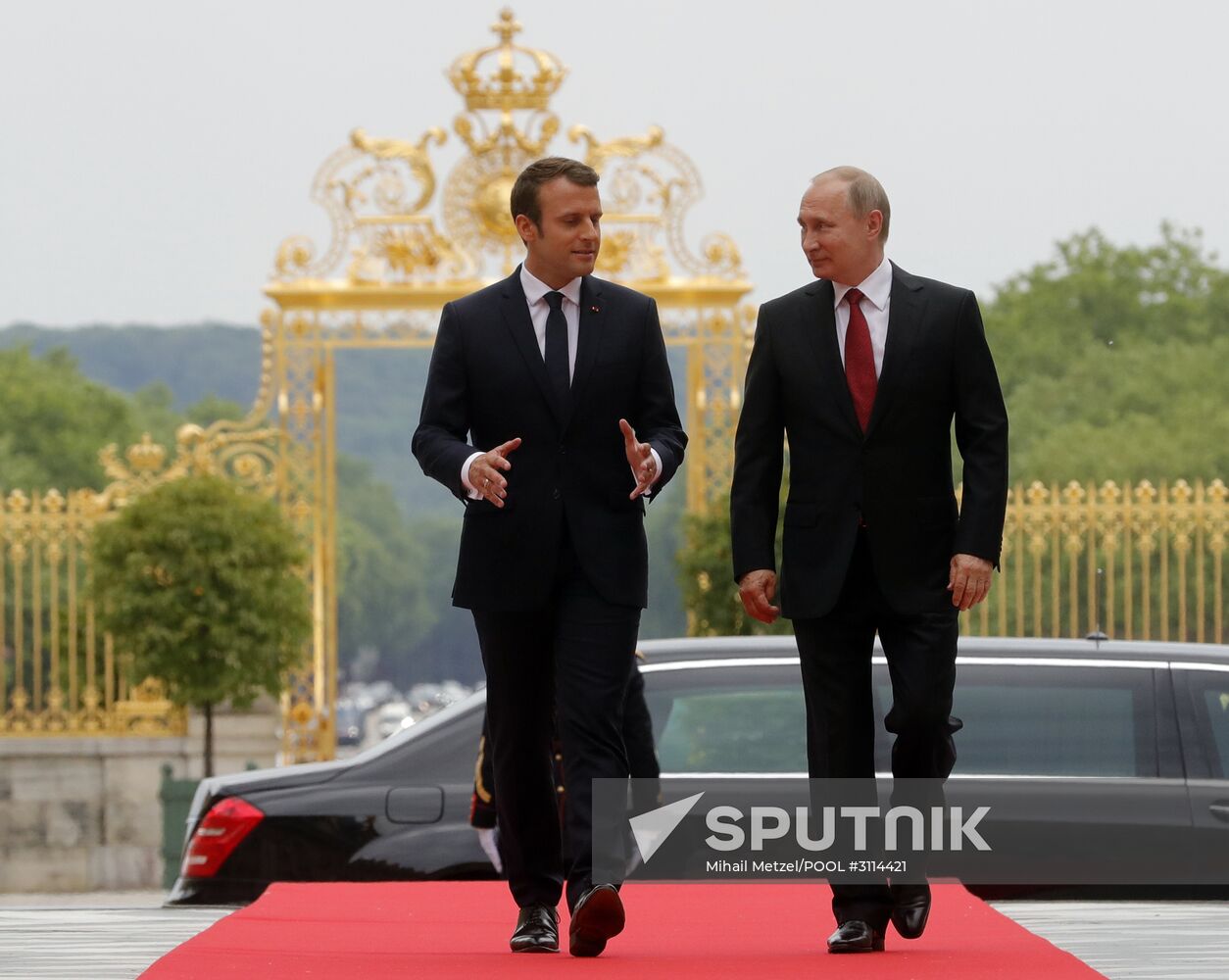 Russian President Vladimir Putin's visit to Paris