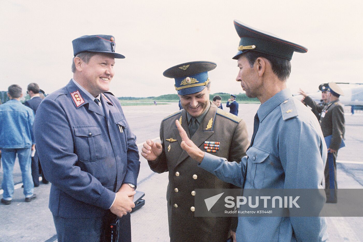 Representatives of CSCE/OSCE on Siversky military airfield