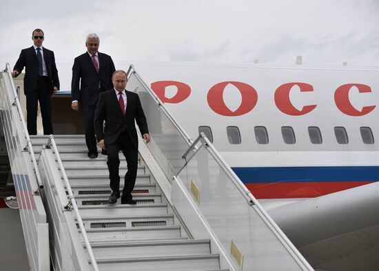 Russian President Vladimir Putin's visit to Paris