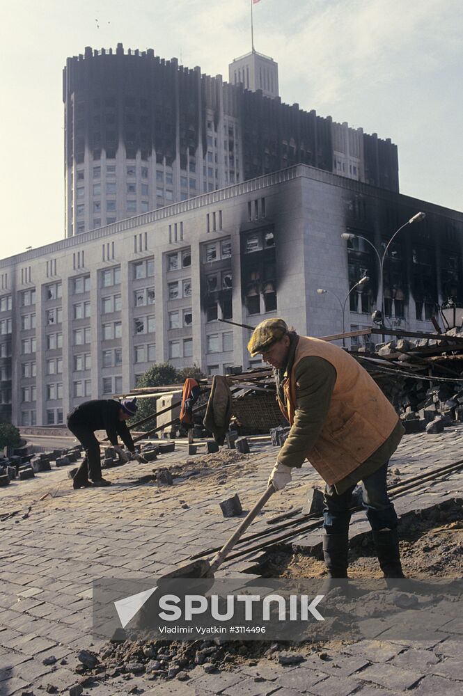 October events of 1993 in Moscow