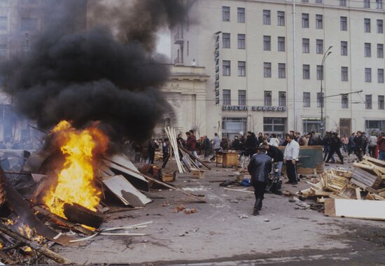October events of 1993 in Moscow