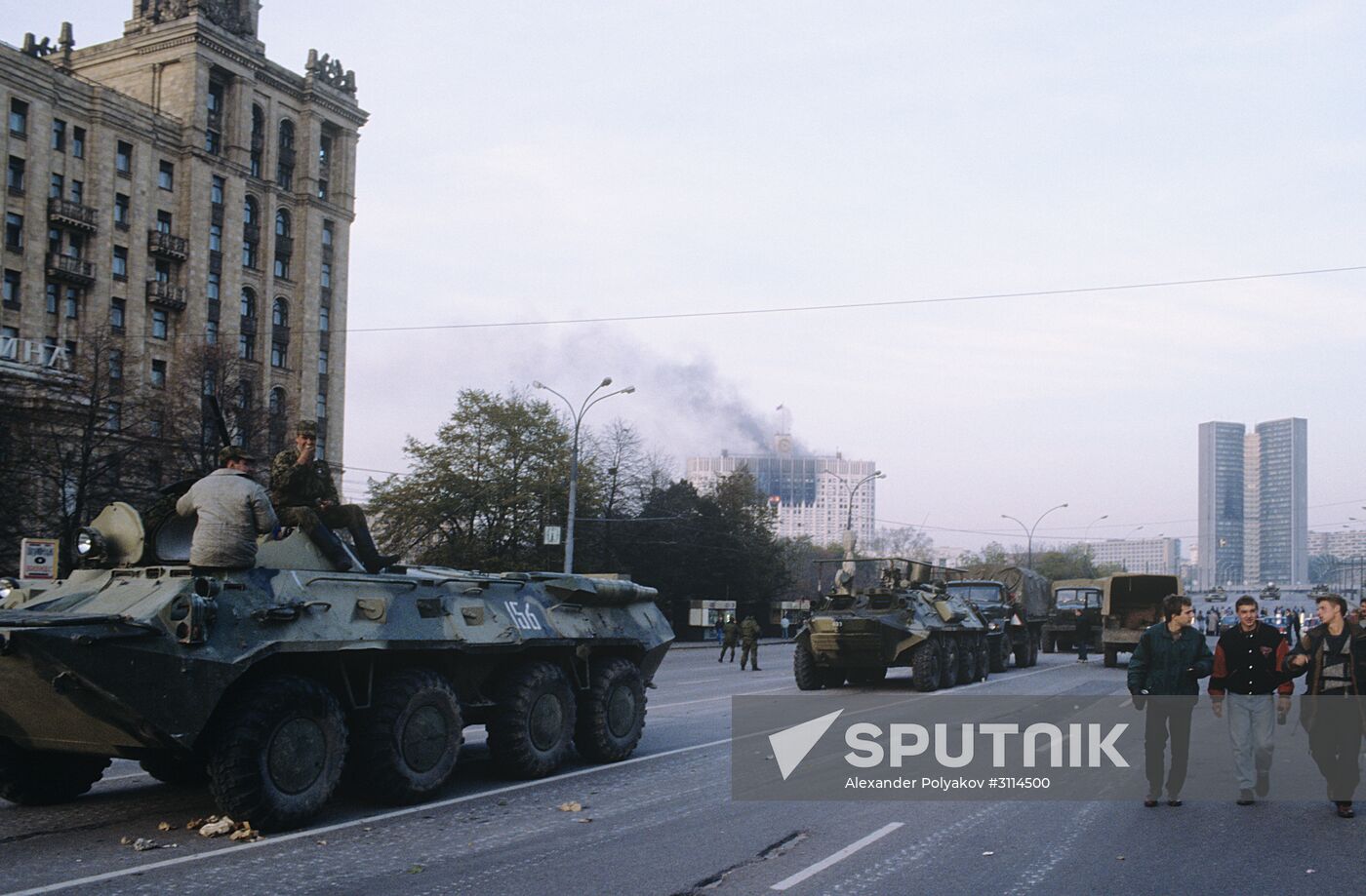 October events of 1993 in Moscow