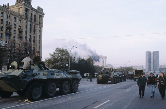 October events of 1993 in Moscow