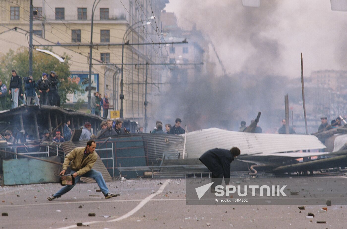October events of 1993 in Moscow