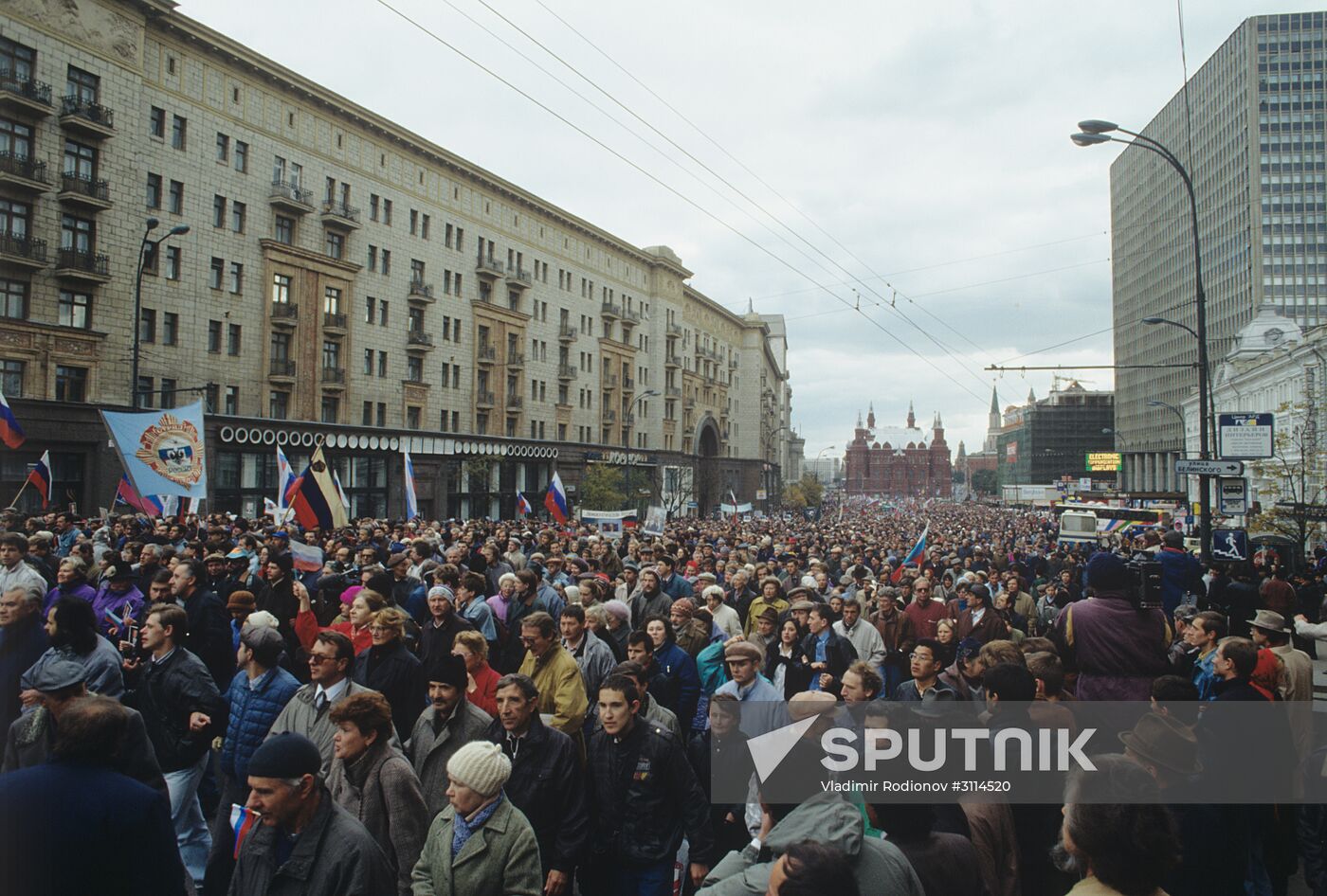 October events of 1993 in Moscow