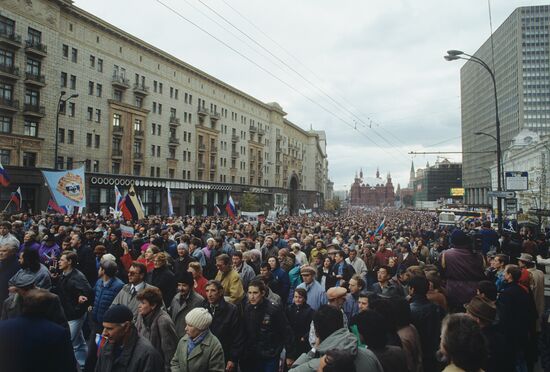 October events of 1993 in Moscow