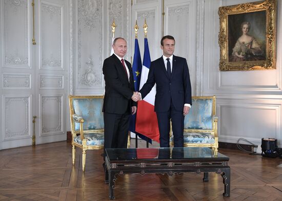 Russian President Vladimir Putin's visit to Paris