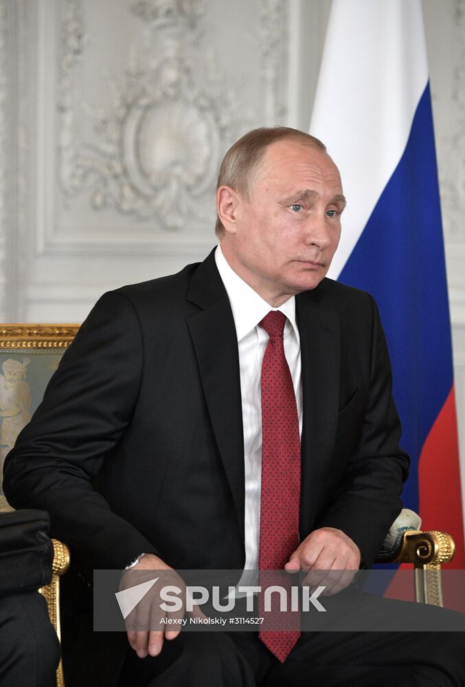 Russian President Vladimir Putin's visit to Paris