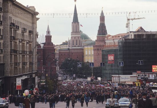 October events of 1993 in Moscow