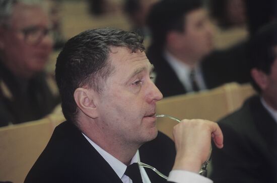 LDPR leader Vladimir Zhirinovsky