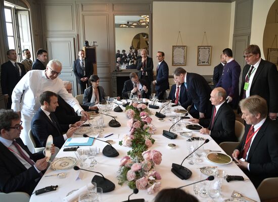 Russian President Vladimir Putin's visit to Paris