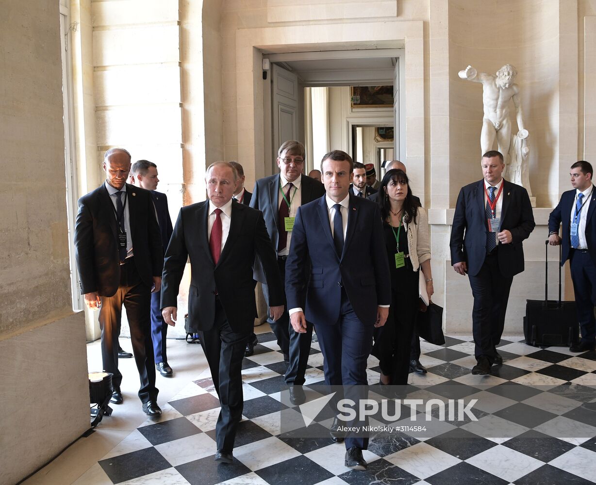 Russian President Vladimir Putin's visit to Paris