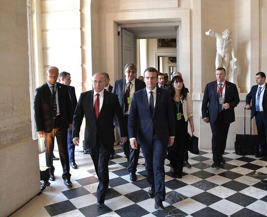 Russian President Vladimir Putin's visit to Paris