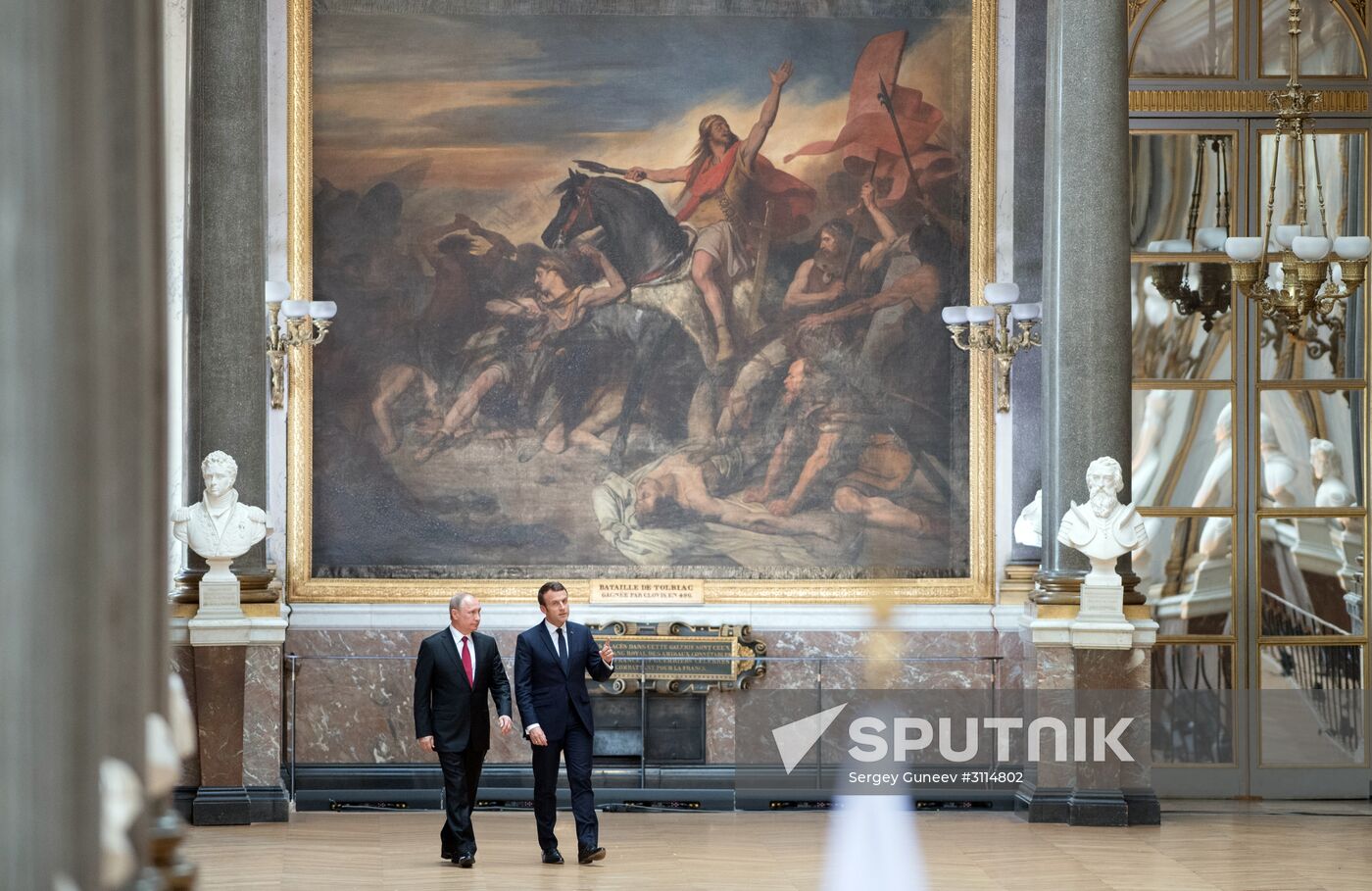 President Vladimir Putin's official visit to Paris