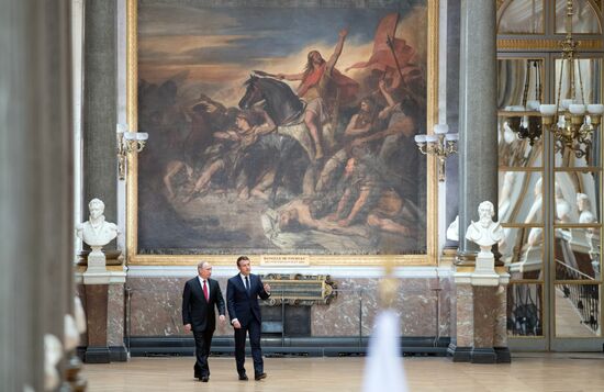 President Vladimir Putin's official visit to Paris