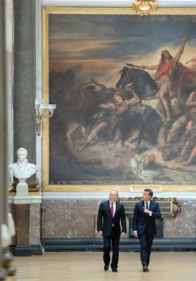 President Vladimir Putin's official visit to Paris