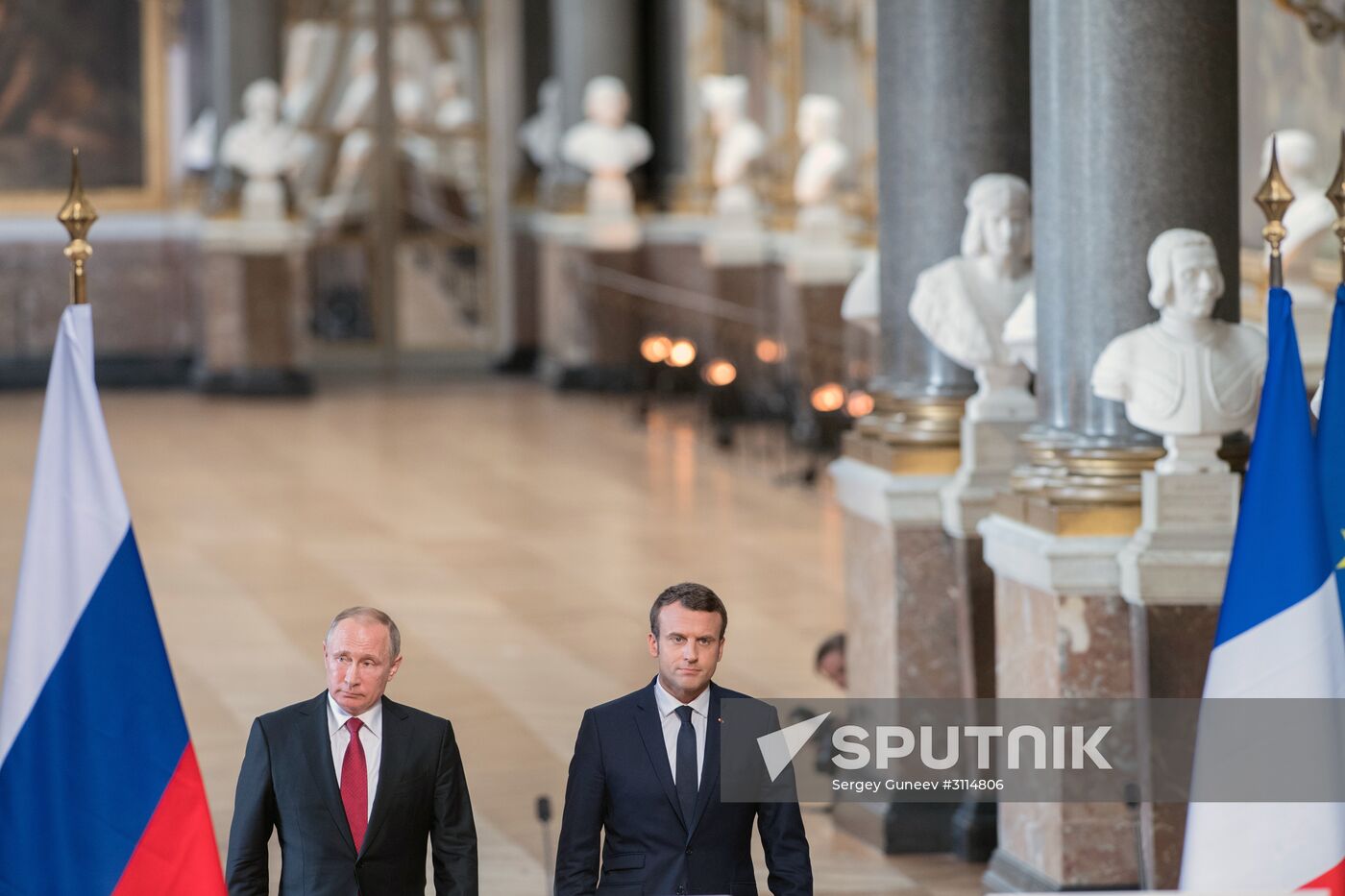 President Vladimir Putin's official visit to Paris