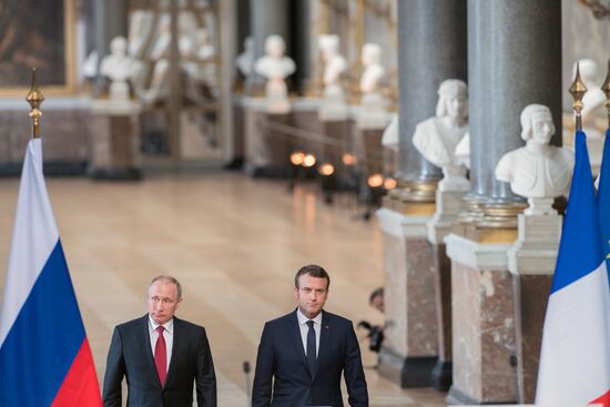 President Vladimir Putin's official visit to Paris