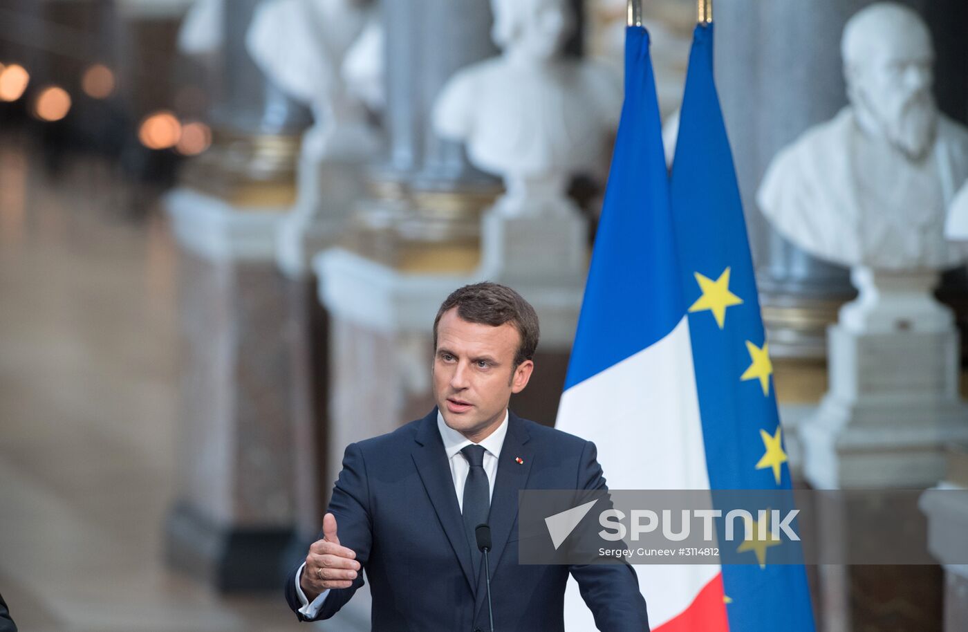 President Vladimir Putin's official visit to Paris