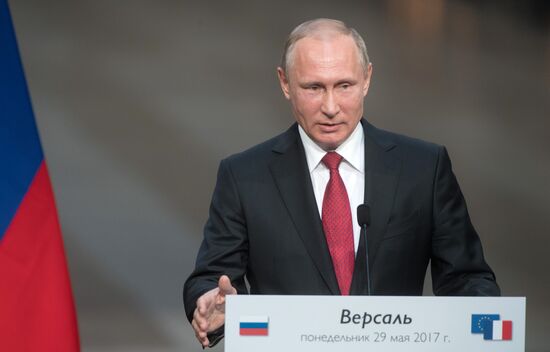 President Vladimir Putin's official visit to Paris