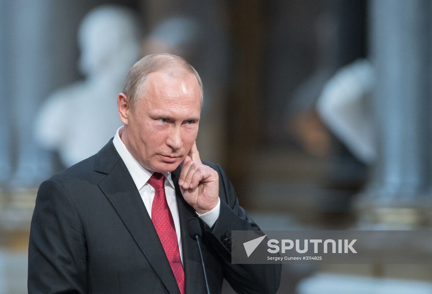 President Vladimir Putin's official visit to Paris