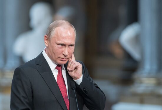 President Vladimir Putin's official visit to Paris