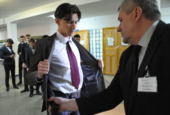 Russian schoolchildren take Unified State Exam