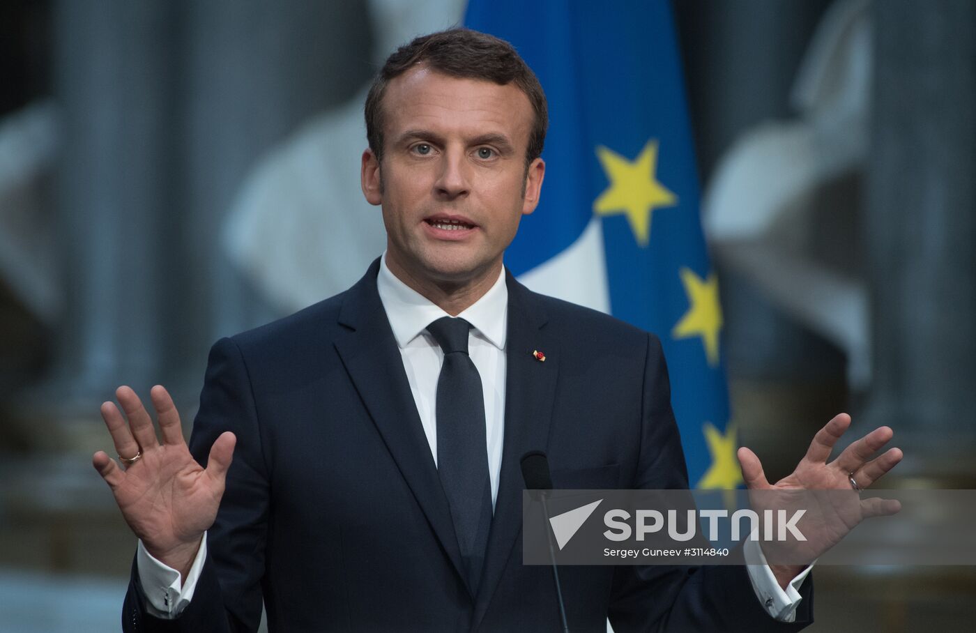 President Vladimir Putin's official visit to Paris