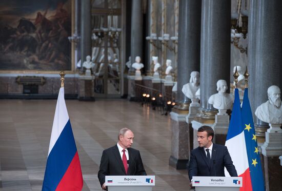 President Vladimir Putin's official visit to Paris