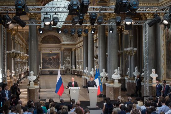President Vladimir Putin's official visit to Paris