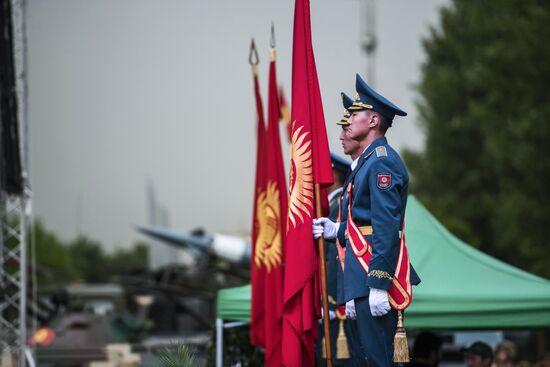 Army Day celebrated in Bishkek