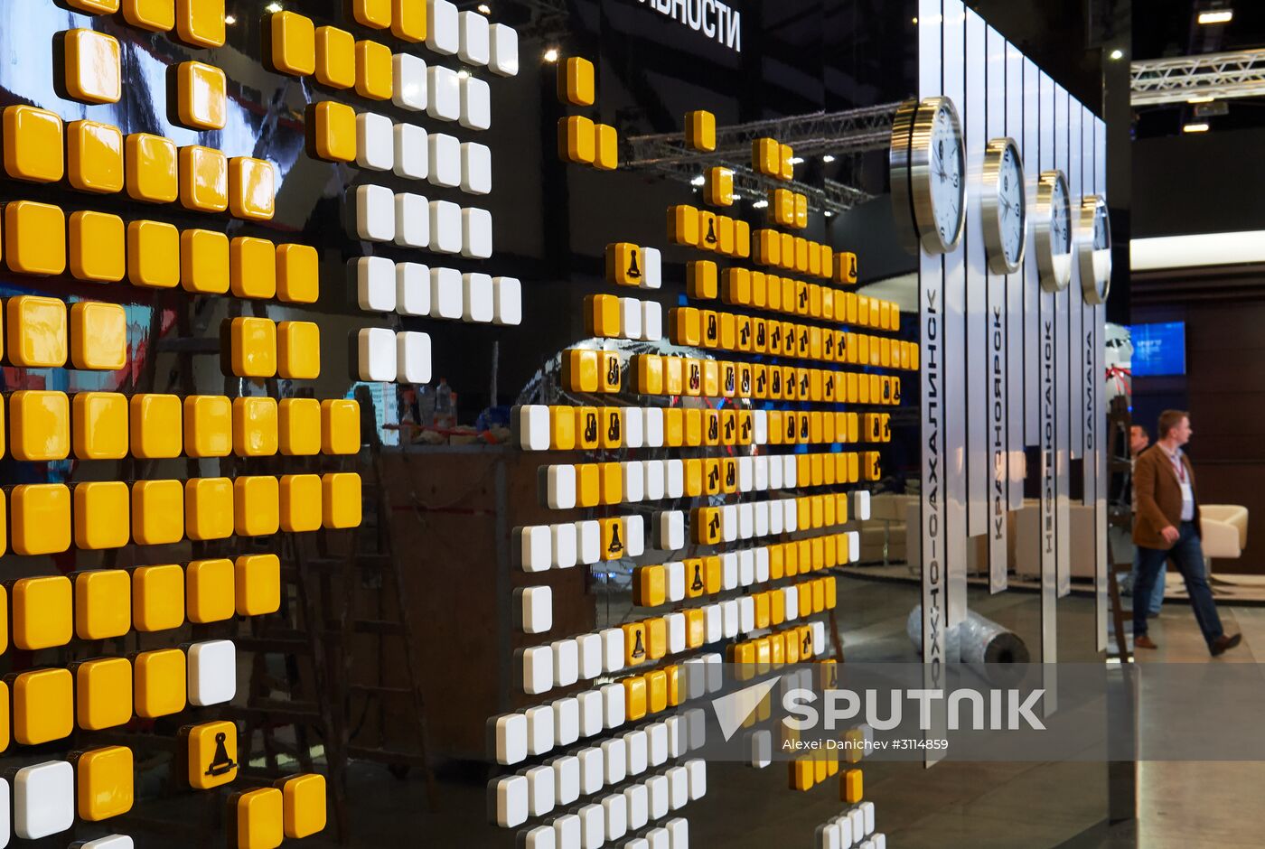Preparations for St. Petersburg International Economic Forum opening