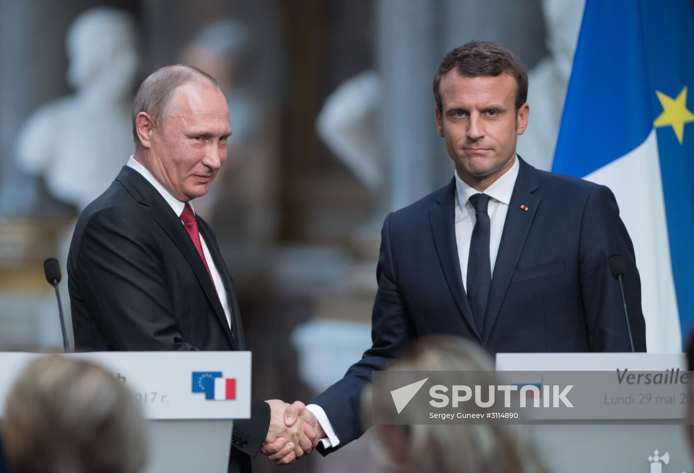 Russian President Vladimir Putin's visit to Paris