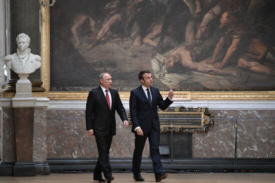 Russian President Vladimir Putin's visit to Paris