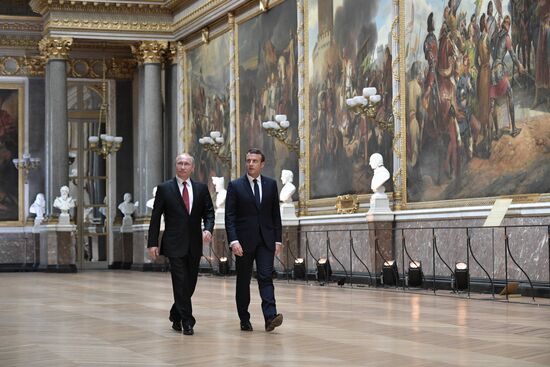 Russian President Vladimir Putin's visit to Paris