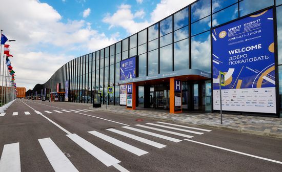 Preparations for St. Petersburg International Economic Forum opening