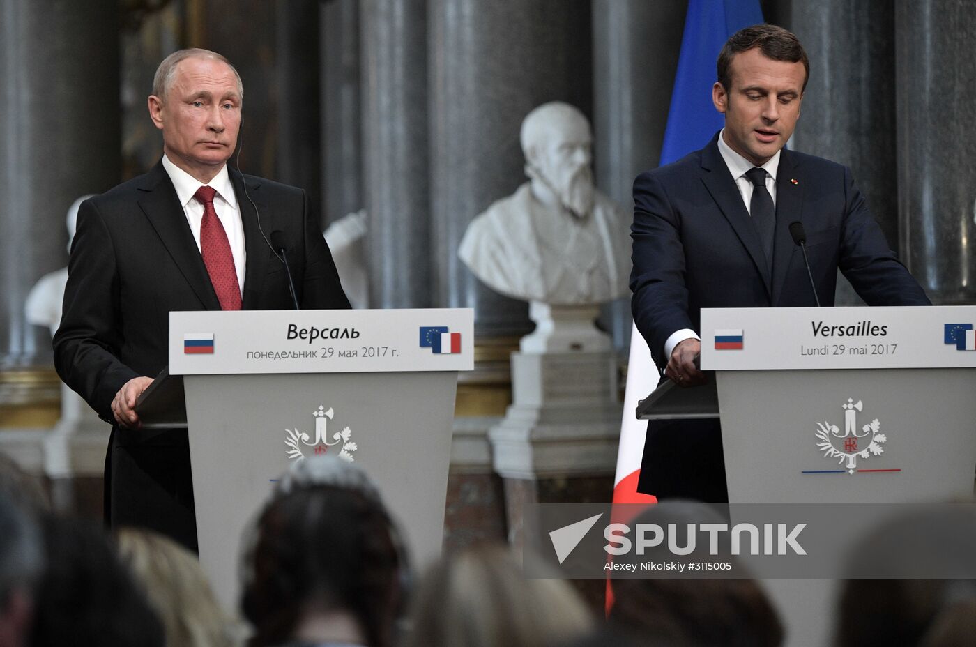 Russian President Vladimir Putin's visit to Paris