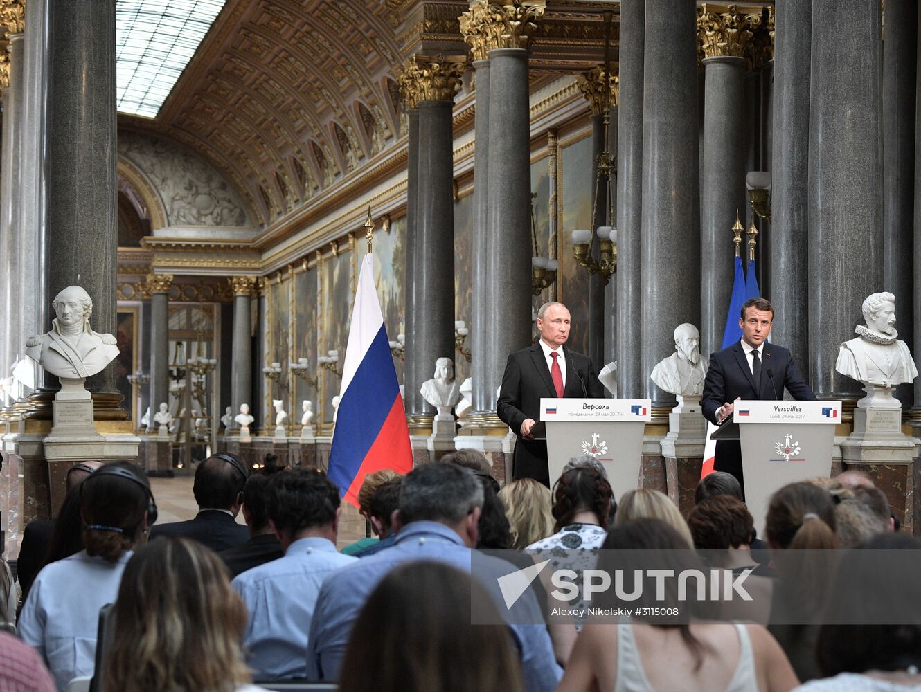 Russian President Vladimir Putin's visit to Paris