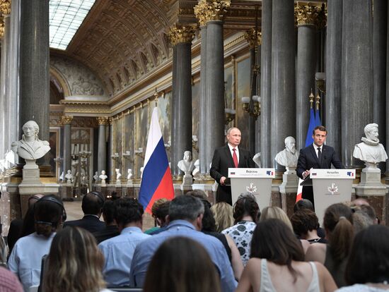 Russian President Vladimir Putin's visit to Paris