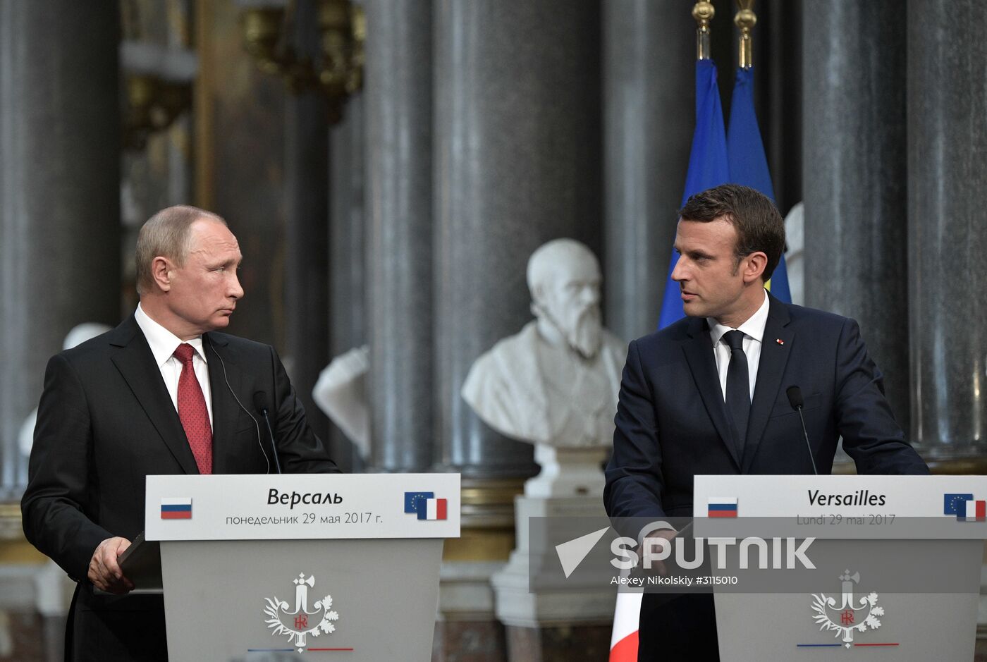 Russian President Vladimir Putin's visit to Paris