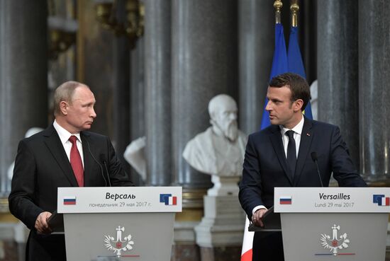 Russian President Vladimir Putin's visit to Paris