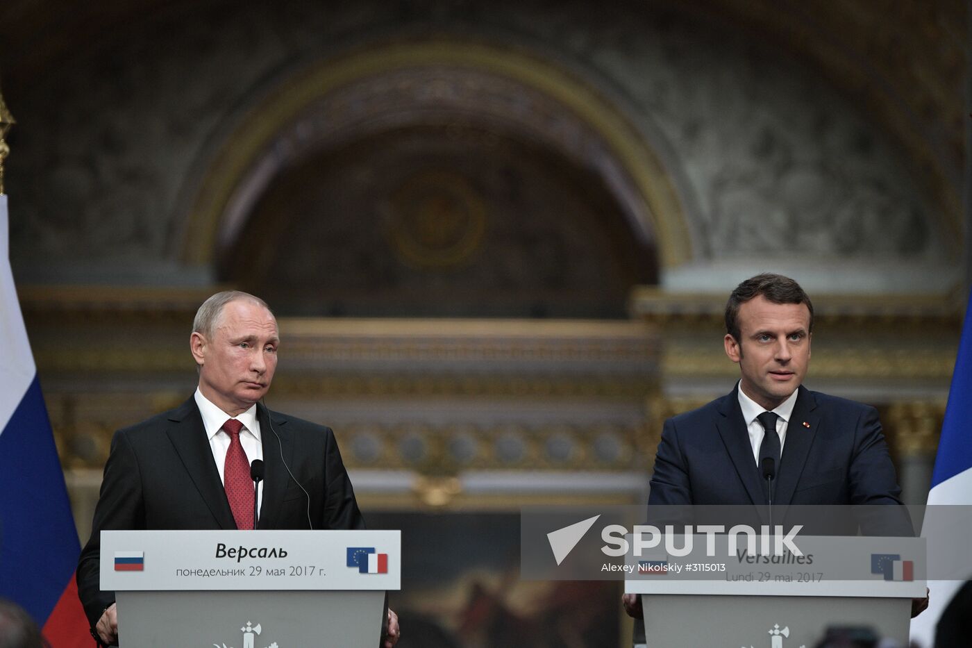 Russian President Vladimir Putin's visit to Paris